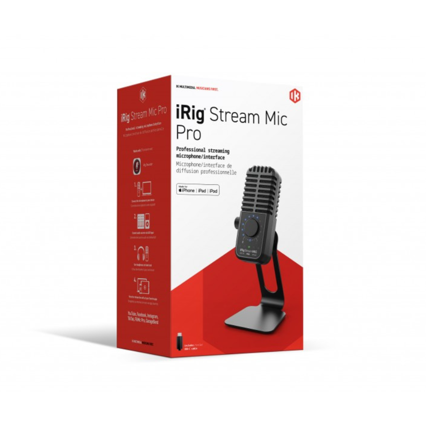 iRig Stream MIC USB : Micro USB IK Multimédia 
