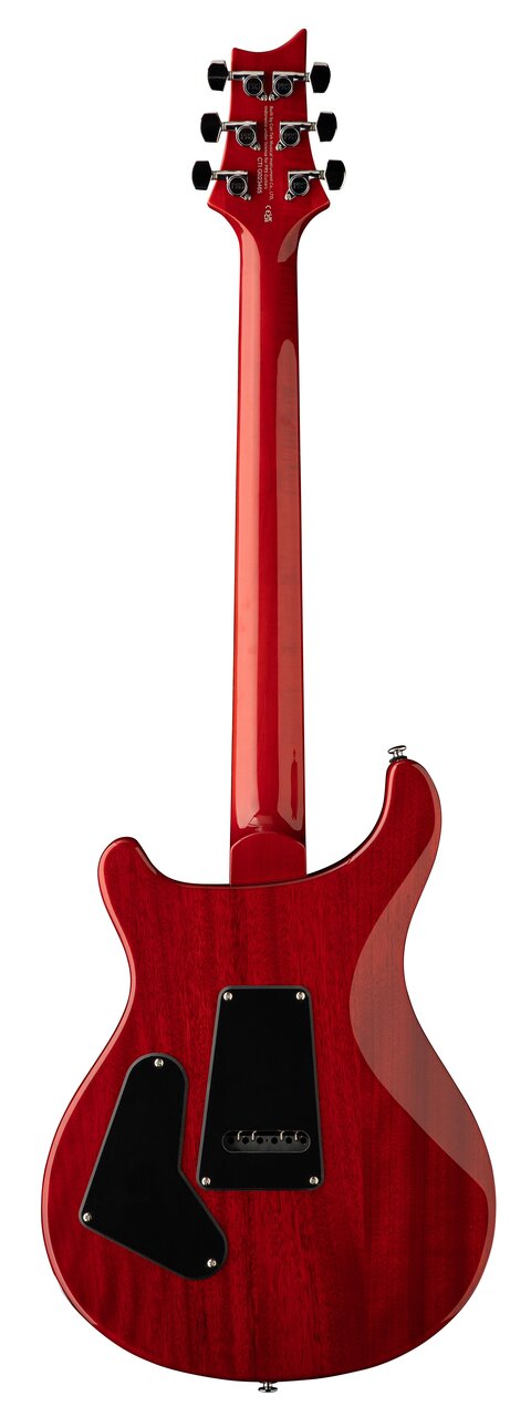 PRS SE Custom 24 - Charcoal Cherry Burst - Image 2