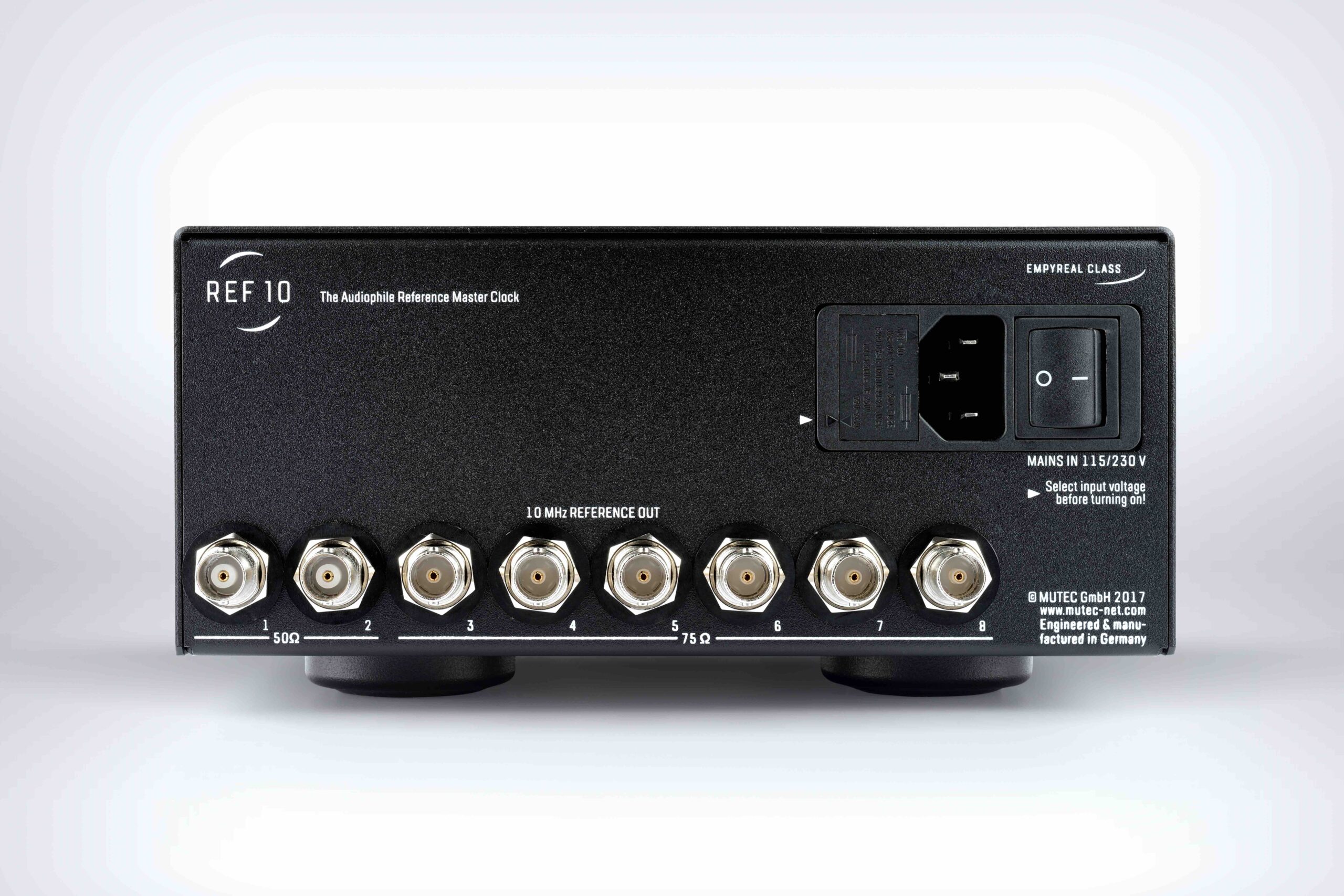 Mutec REF10 Audiophile 10 MHz Reference Master Clock - Image 2