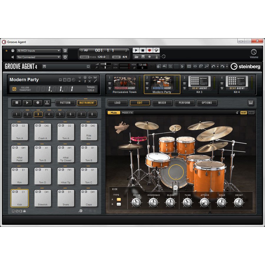 Steinberg Groove Agent EDU (Latest educational version) Аудио софтуер - Image 2