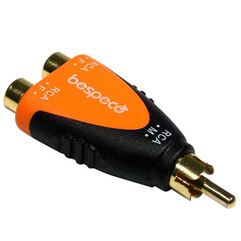Bespeco SLAD355, RCA Male - 2x RCA Female Адаптор