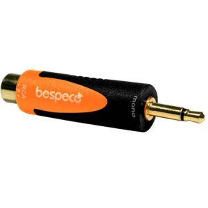 Bespeco SLAD300, 3.5 mm Mono Jack Male - RCA Female Адаптор