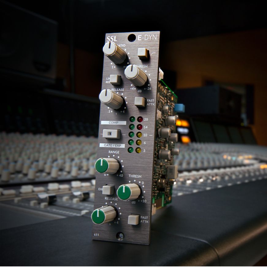 SSL 500-Series E-Series Dynamics MK2 Аудио компресор - Image 2