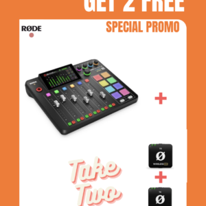 RODECaster Pro II + 2 × RODE Wireless ME TX